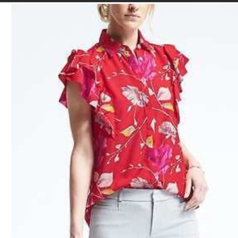 Bandanna Republic Floral Dillon Shirt Small